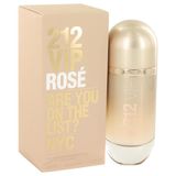 Perfume Feminino 212 Vip Rose Carolina Herrera 80 Ml Eau De Parfum
