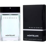 Perfume Masculino Mont Blanc Presence Edt 75 Ml (nova Embalagem)