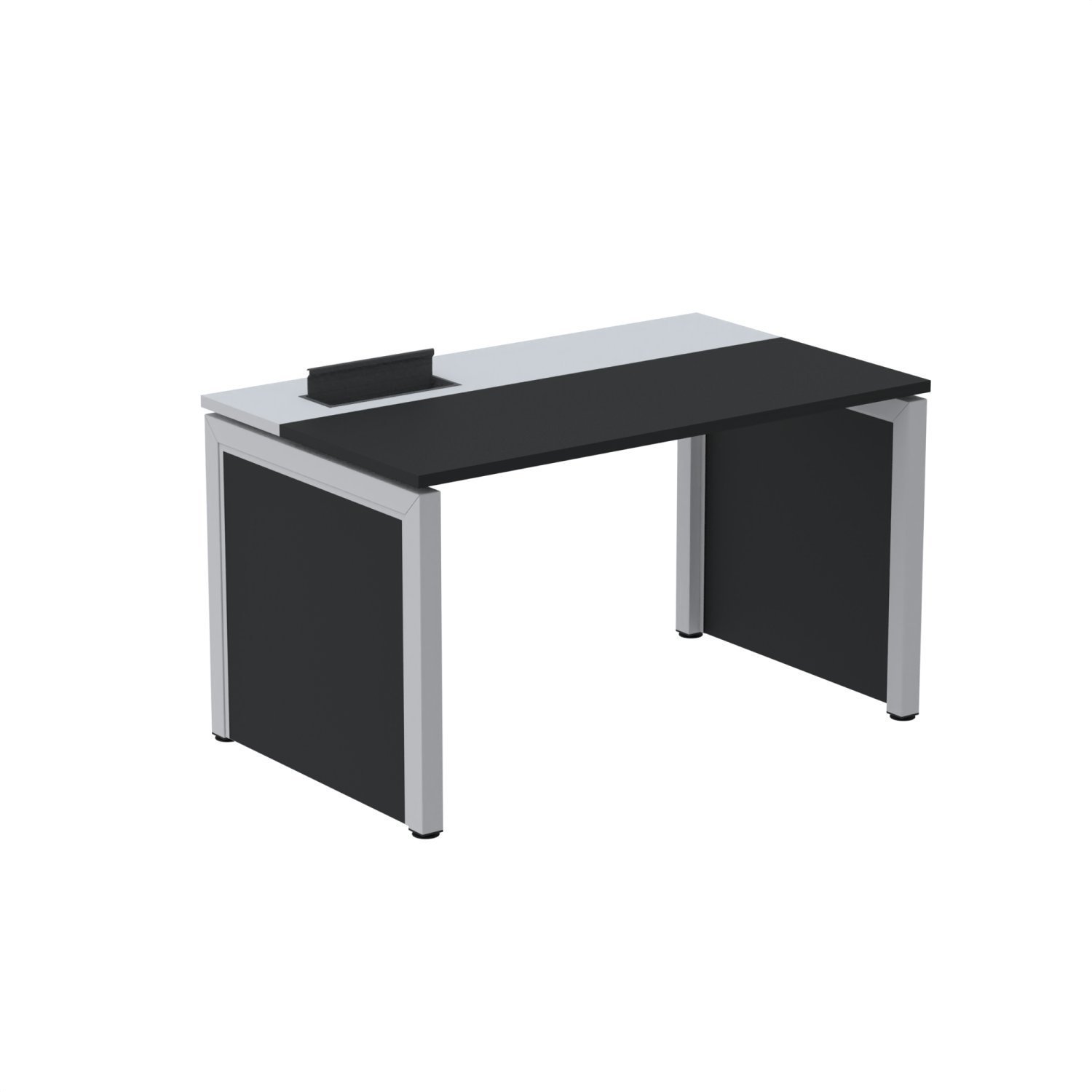 Escrivaninha Para Escritório 140x79,2cm Pscpp140 Preto/cinza