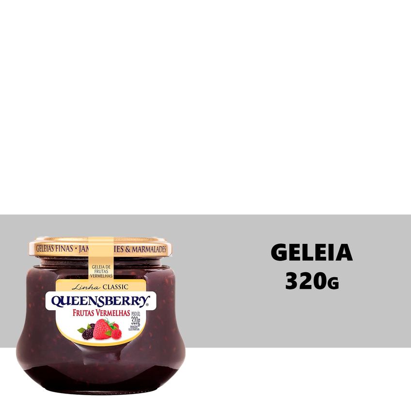 Geleia De Frutas Vermelhas Queensberry Classic 320g - imagem 3