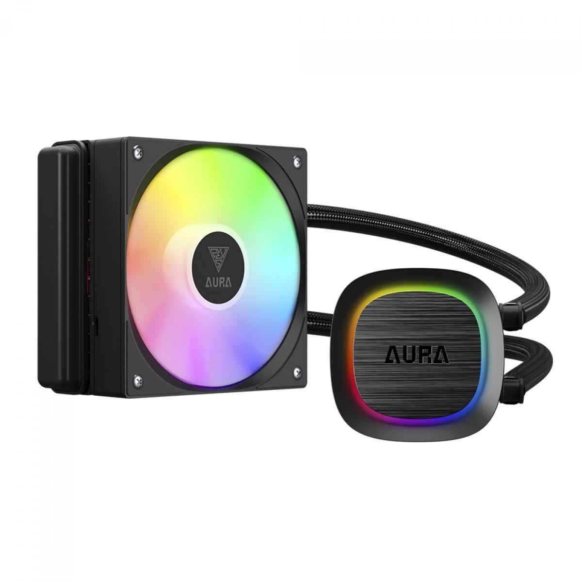 Water Cooler Gamer Gamdias Aura Gl 120 V2 Cpu Intel Amd Argb