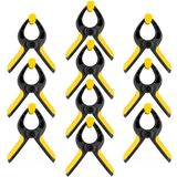 Grampo Com Mola Prendedor Marceneiro Multiuso 9 Pol 10 Un