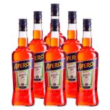Aperitivo Italiano Aperol 750ml 6 Unidades