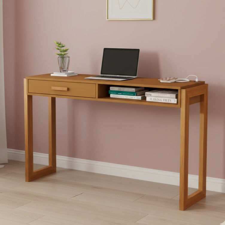 Escrivaninha 130cm 1 Gaveta Entrada Usb Integrada Jb Bechara Nature