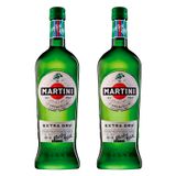 Aperitivo Martini Vermouth Extra Dry 750ml 2 Unidades