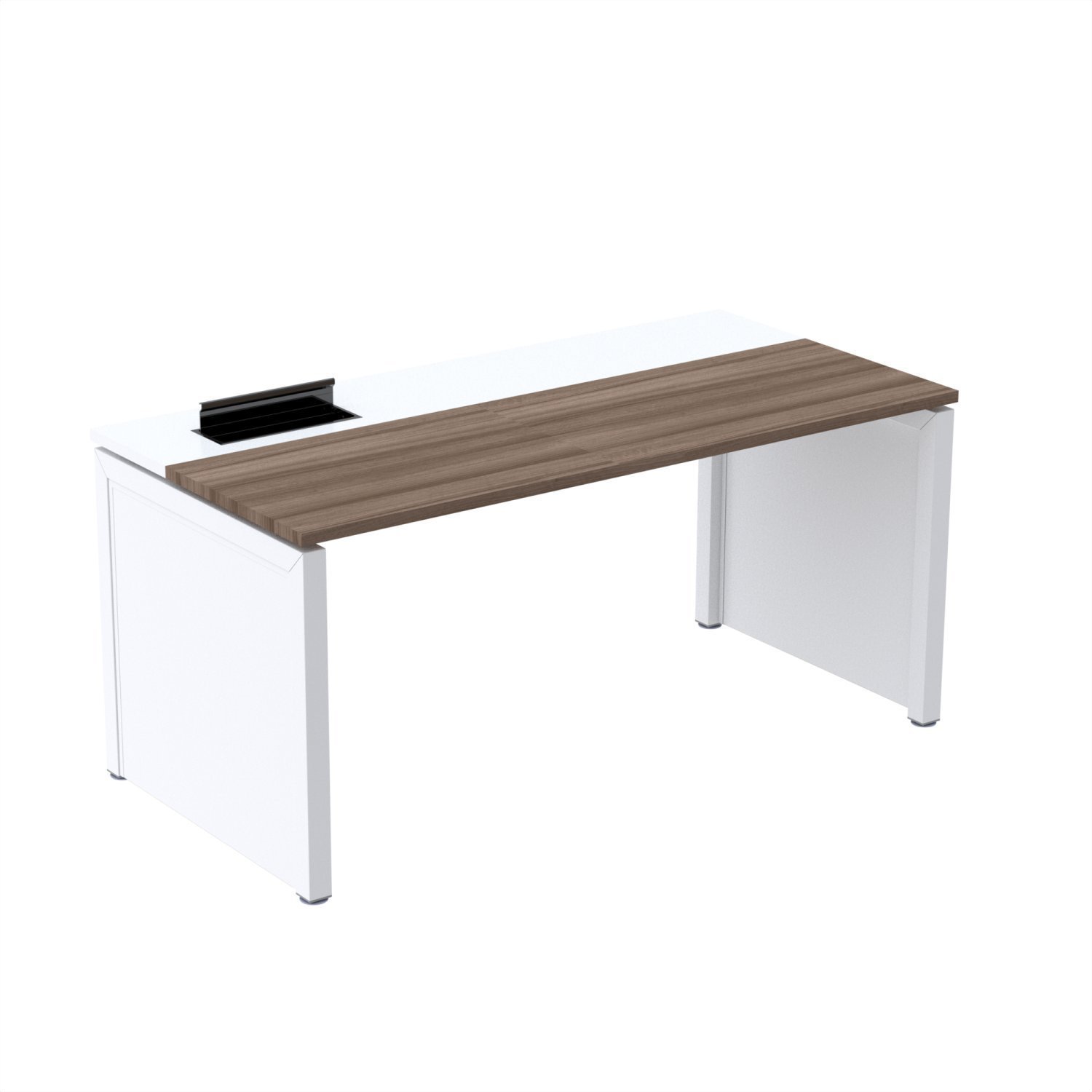 Plataforma Simples 150x792 Pscpp150/792/1 Pessoa Walnut/branco