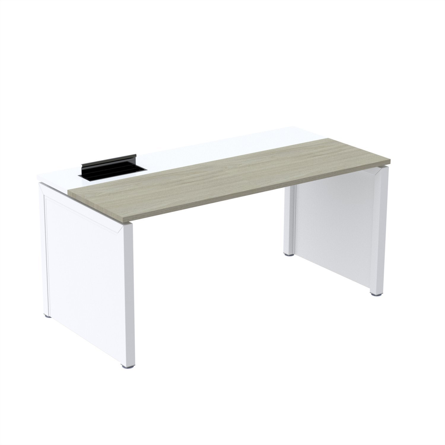 Plataforma Simples 130x792 Pscpp130/792/1 Pessoa Noce Naturalle/branco