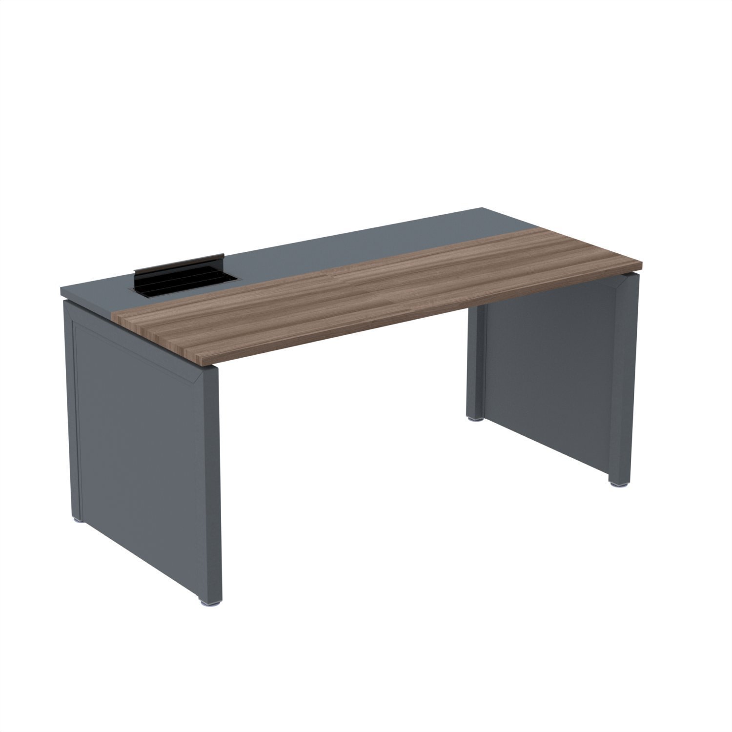 Plataforma Simples 130x792 Pscpp130/792/1 Pessoa Walnut/grafito