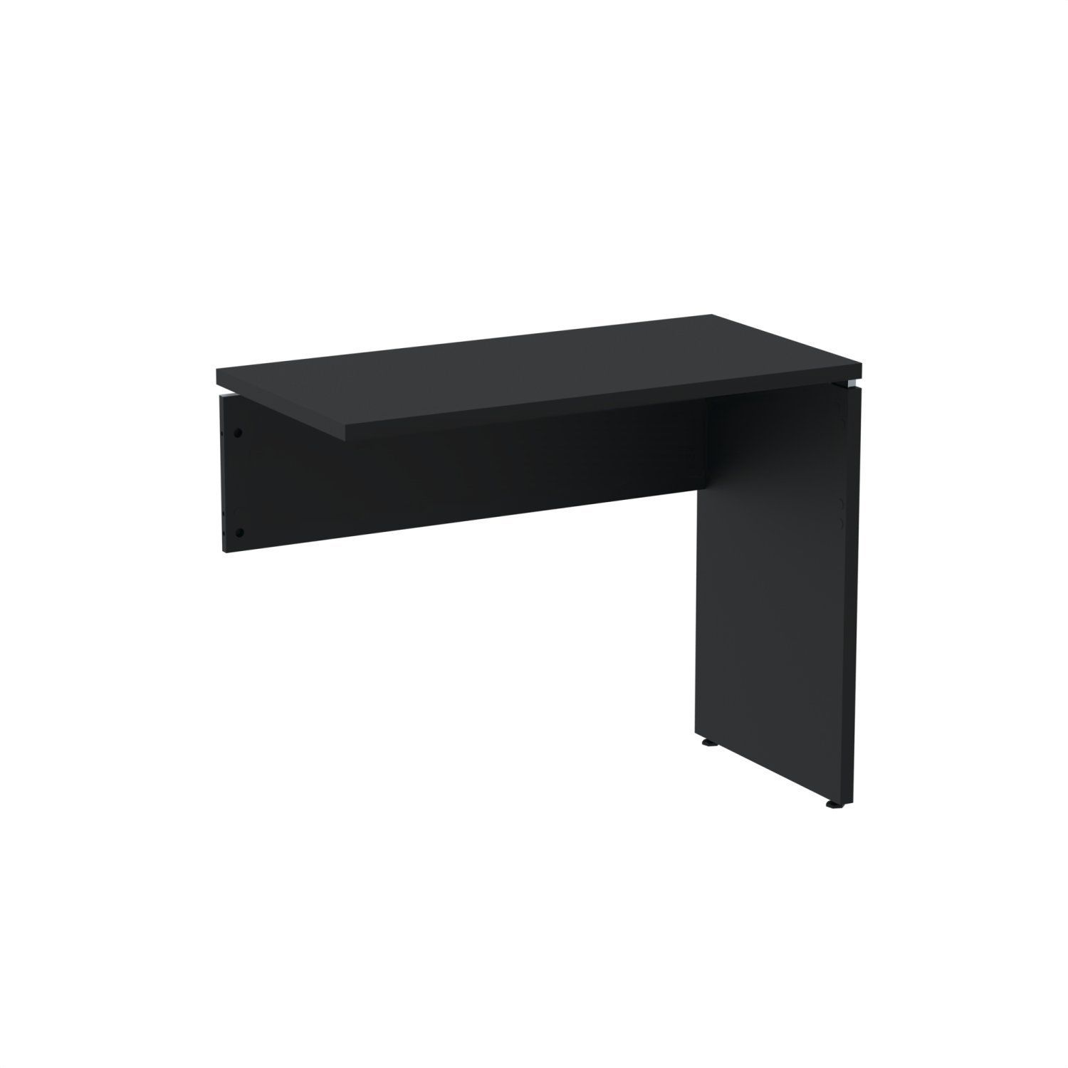 Complemento De Mesa Pé Painel Linha P25 Preto