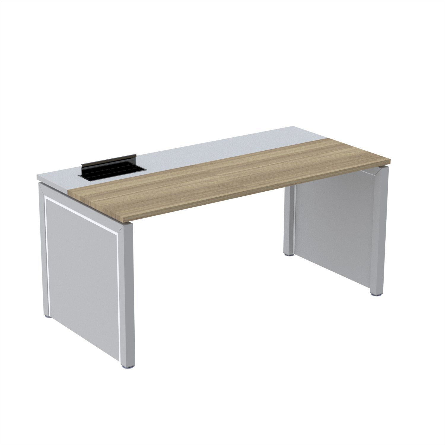 Plataforma Simples 130x792 Pscpp130/792/1 Pessoa Noce Naturalle/cinza