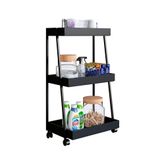Carrinho Multiuso Albi Mdp Preto 86 Cm