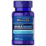 Dhe Premium 50mg Com 100 Tabs Hea - Puritans