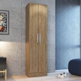 Armário Multiuso 2 Portas 5 Prateleiras Wood