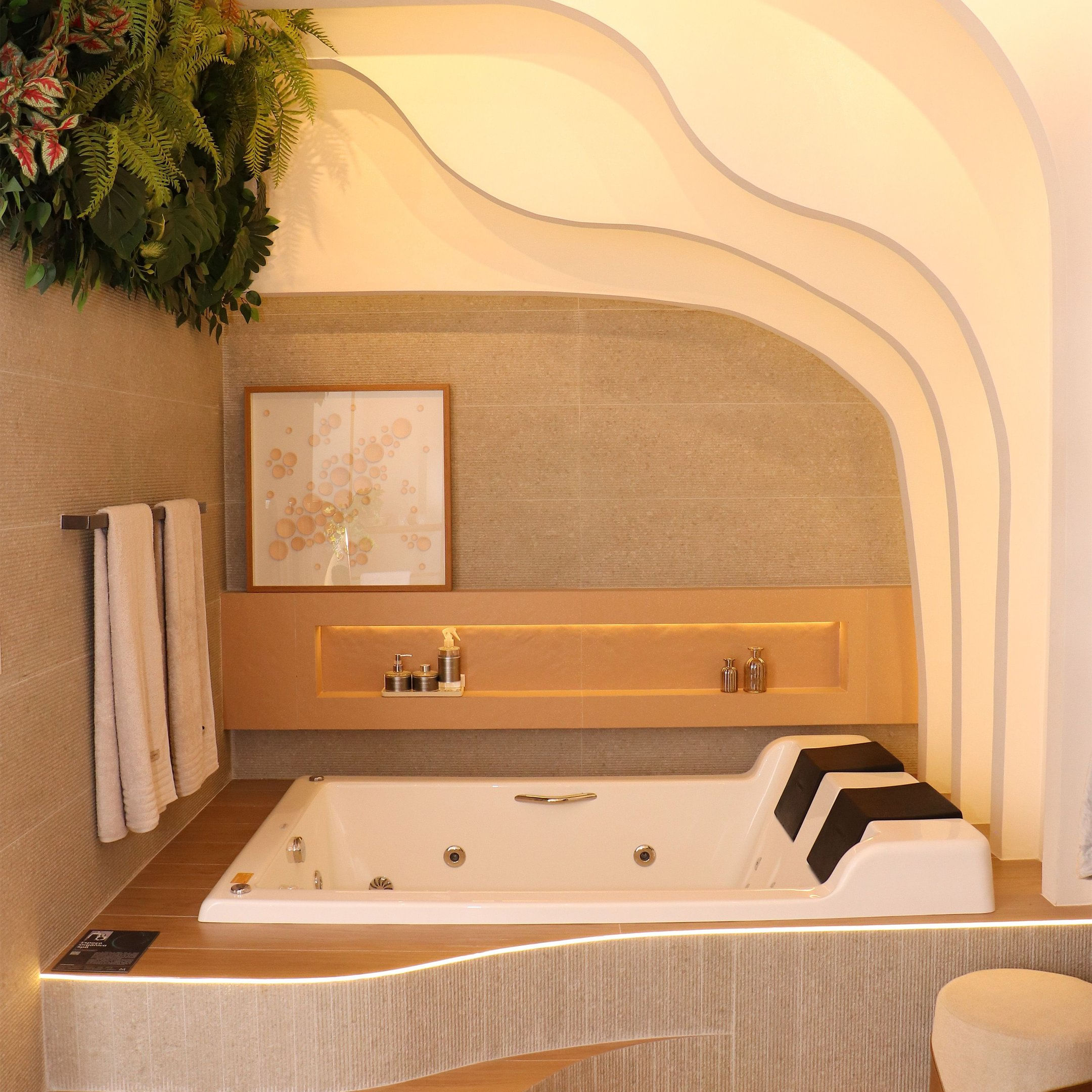 Banheira De Hidromassagem Imperia Elegance 181cmx125cmx51cm Em Acrílico- 220v Mondialle Branco