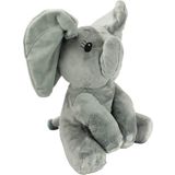 Pelucia Elefante Musical Com Mecanismo 27cm Bbr