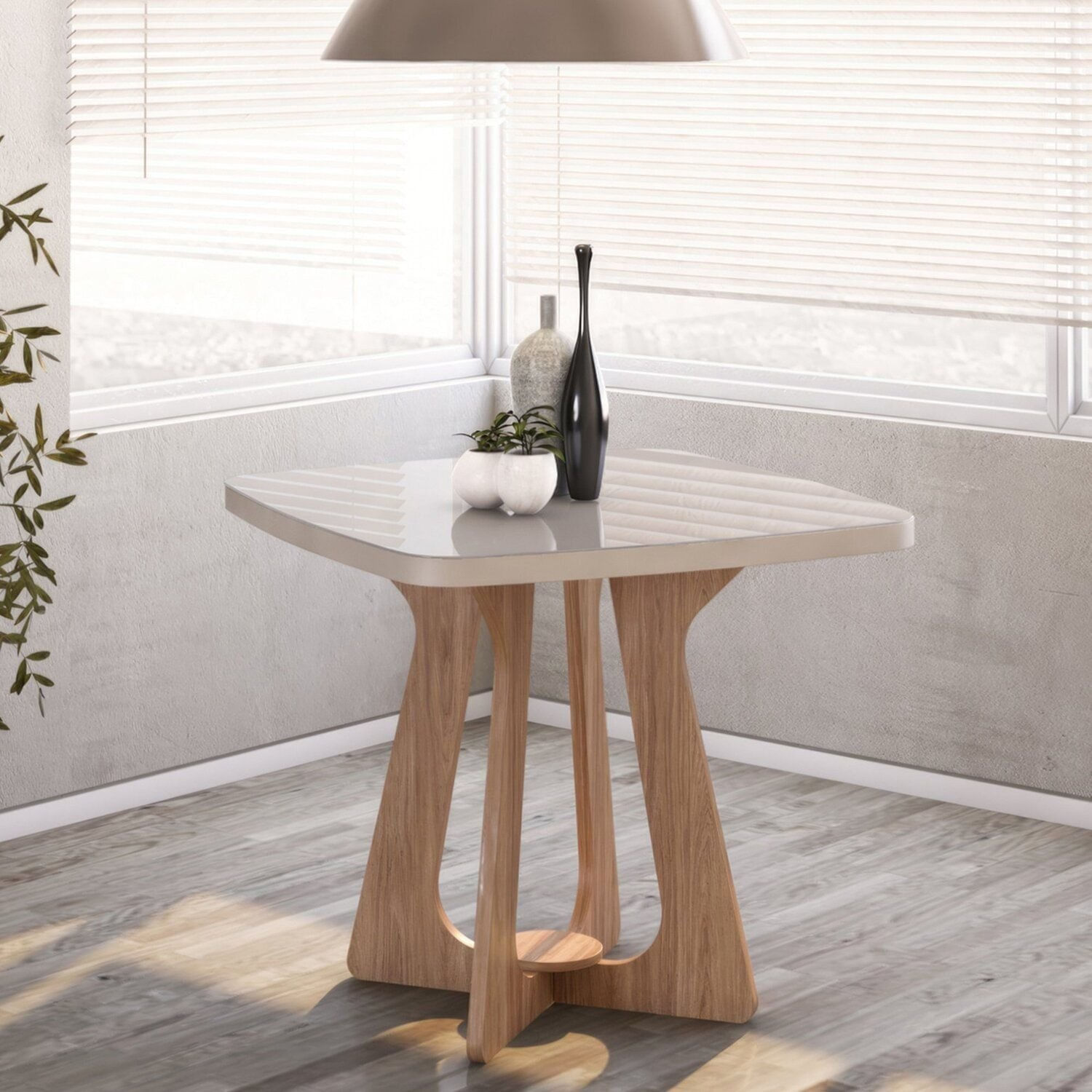 Mesa De Jantar Lara 900mm Itapuã/arenas