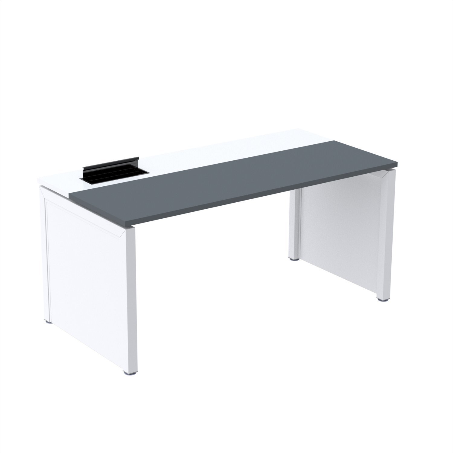 Plataforma Simples 120x792 Pscpp120/792/1 Pessoa Grafito/branco