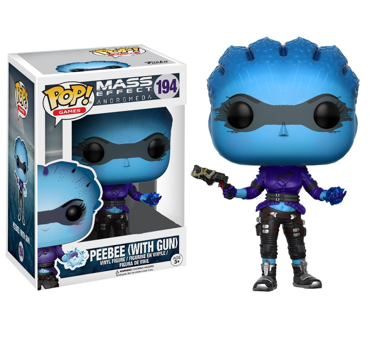 Funko Pop Mass Effect: Andromeda - Exclusivo Para Peebee With Gun
