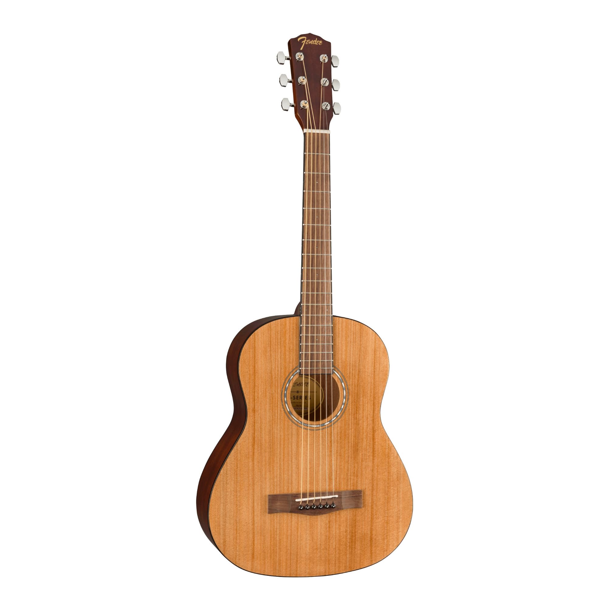 Guitarra Acústica Fender Fa-15 Escala 3/4 De Aço Com Corda Natural