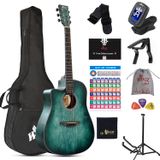 Guitarra Acústica Winzz Hand Rubbed Series Left Handed 41"