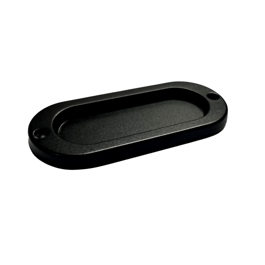 Puxador Concha Sobrepor Pequeno Preto - imagem 3