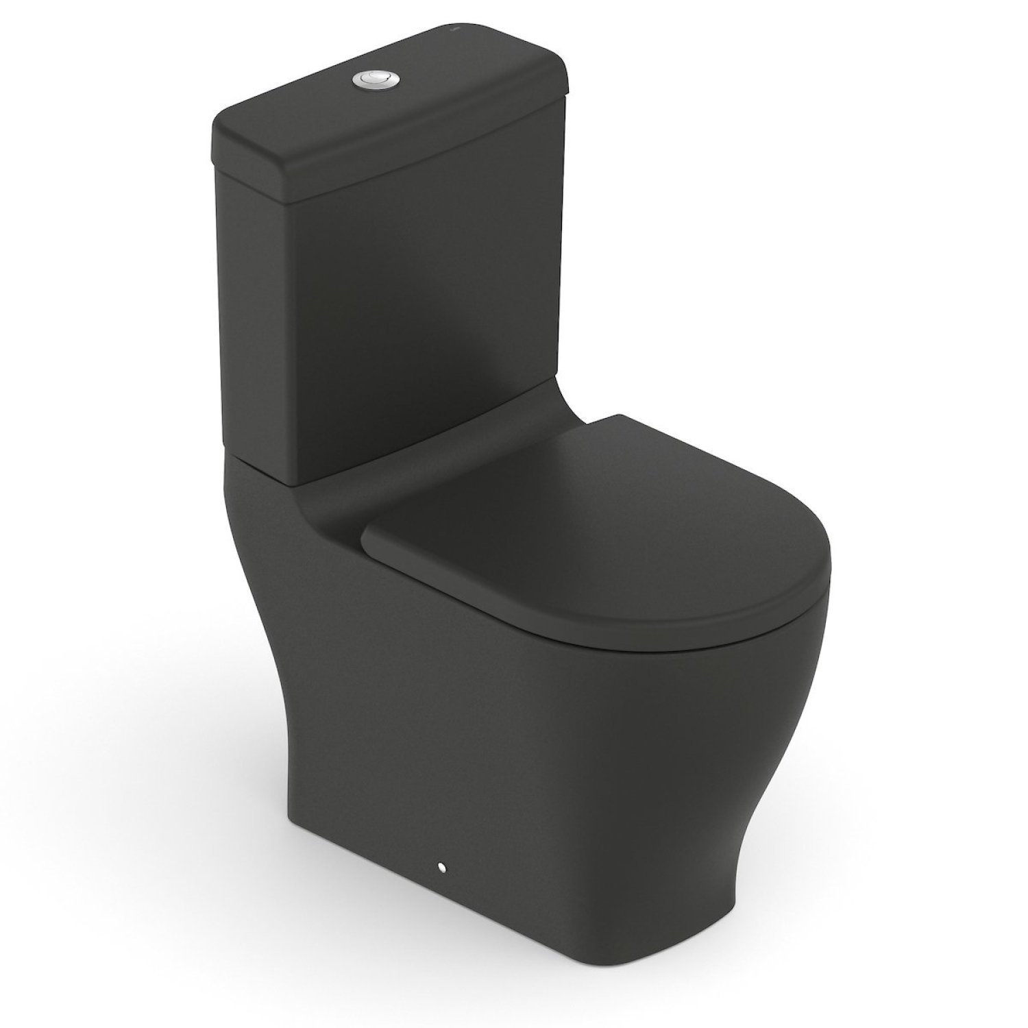 Conjunto Bacia Com Caixa Acoplada Slim Celite Matte Black