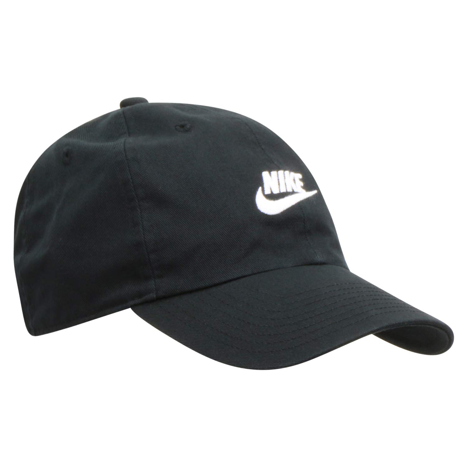 Boné Nike Sportswear H86 Futura Unissex, Preto/preto/branco