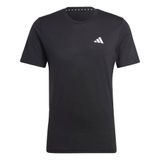 Camiseta De Treino Adidas Essentials Feel Ready Para Homens Preta/branca