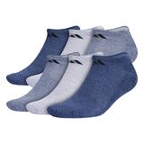 Meias Masculinas Adidas Athletic Cushioned No Show, 6 Pares Grandes
