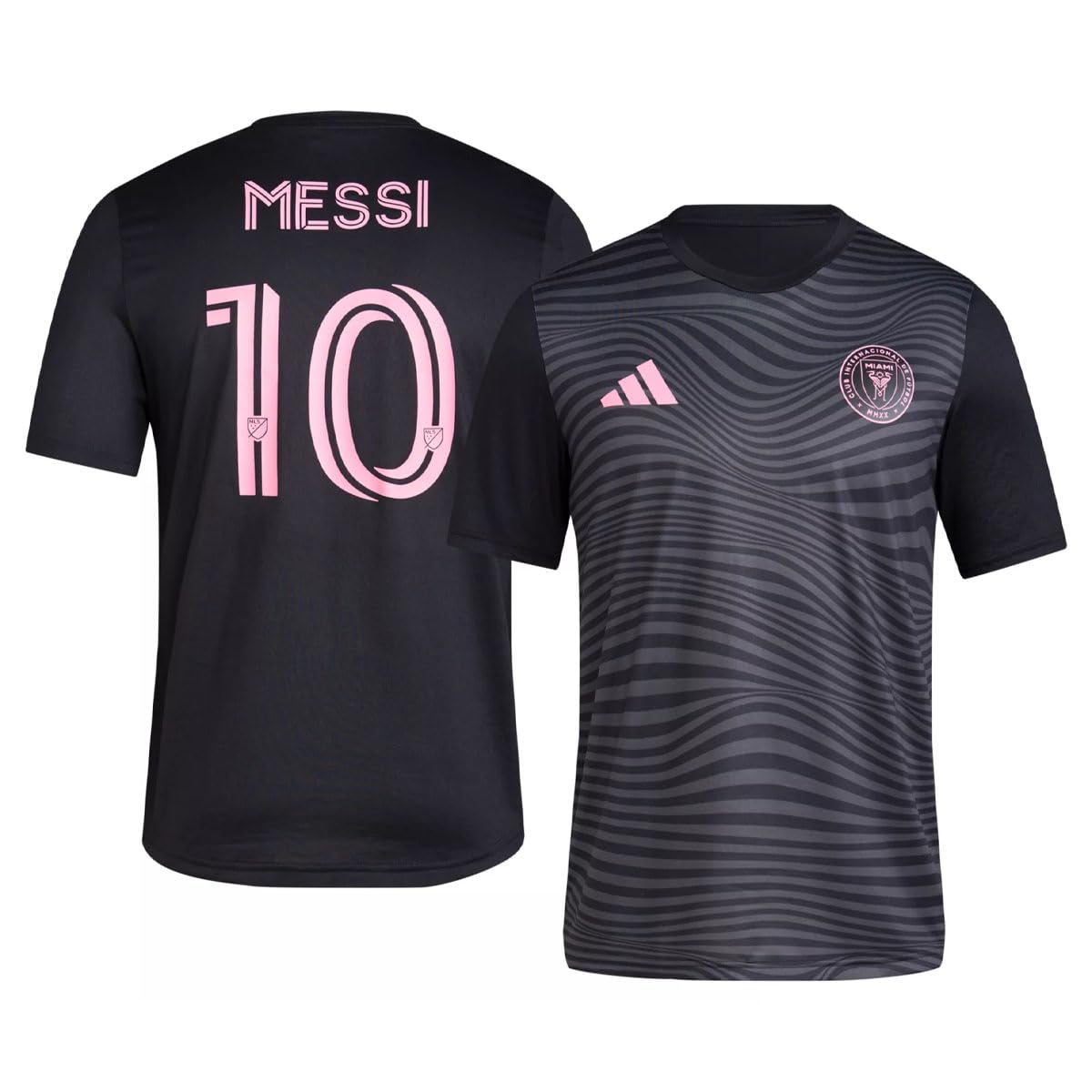 Camisa Adidas Lionel Messi Inter Miami Cf #10 Youth Black