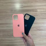 Kit Capa Silicone Aveludado Iphone 12 Pro Max