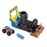 Conjunto De Jogos Hot Wheels Monster Trucks Arena Smashers Race Ace