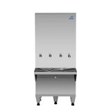 Bebedouro Industrial De Coluna Frisbel 200 Litros Inox - 220v