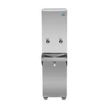 Bebedouro Industrial De Coluna Frisbel 25 Litros Inox - 220v