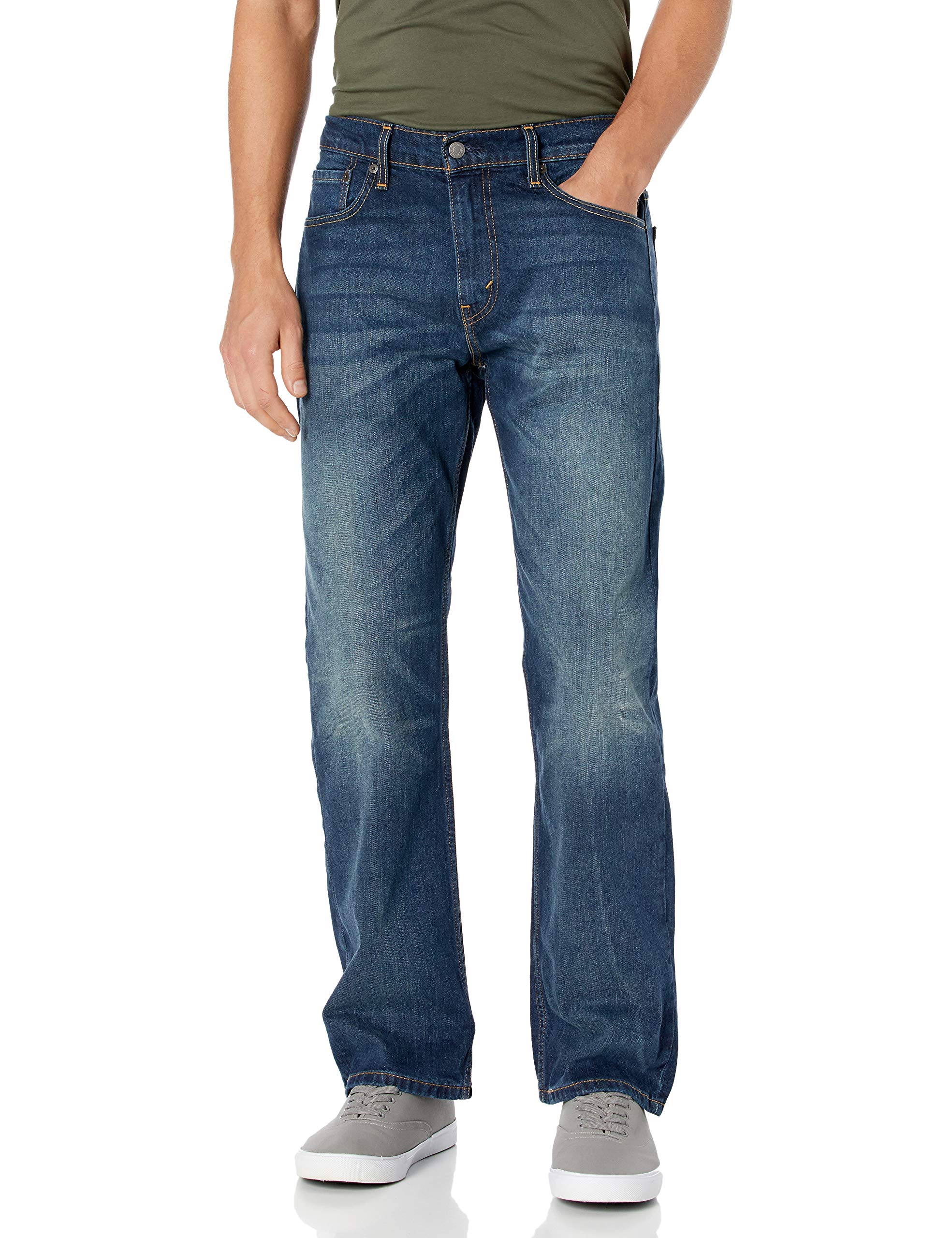 Jeans Levi's 569 Loose Straight Fit Para Homens 30 L X 32 L