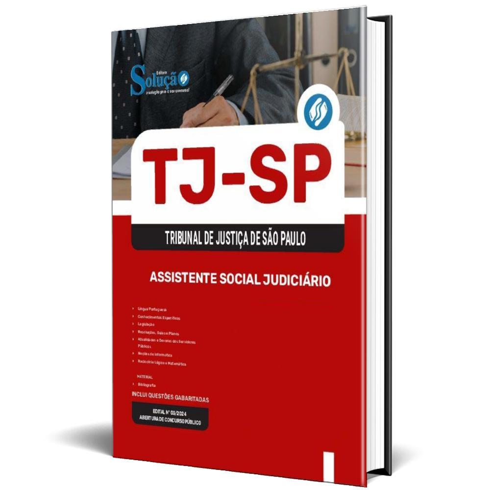Apostila Concurso Tj Sp 2025 - Assistente Social Judiciário - Carrefour