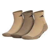 Meias Adidas Cushioned Quarter Para Homens (3 Pares) Tamanho L