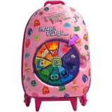 Mochila De Rodinhas 3d Maxtoy Divertidamente Roleta 3862bm24