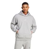 Moletom Com Capuz Adidas All Szn Fleece Para Homens, Cinza Médio, Mesclado