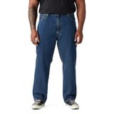 Jeans Levi&#39;s 505 Regular Fit Para Homens Dark Stonewash 40 L X 32 L