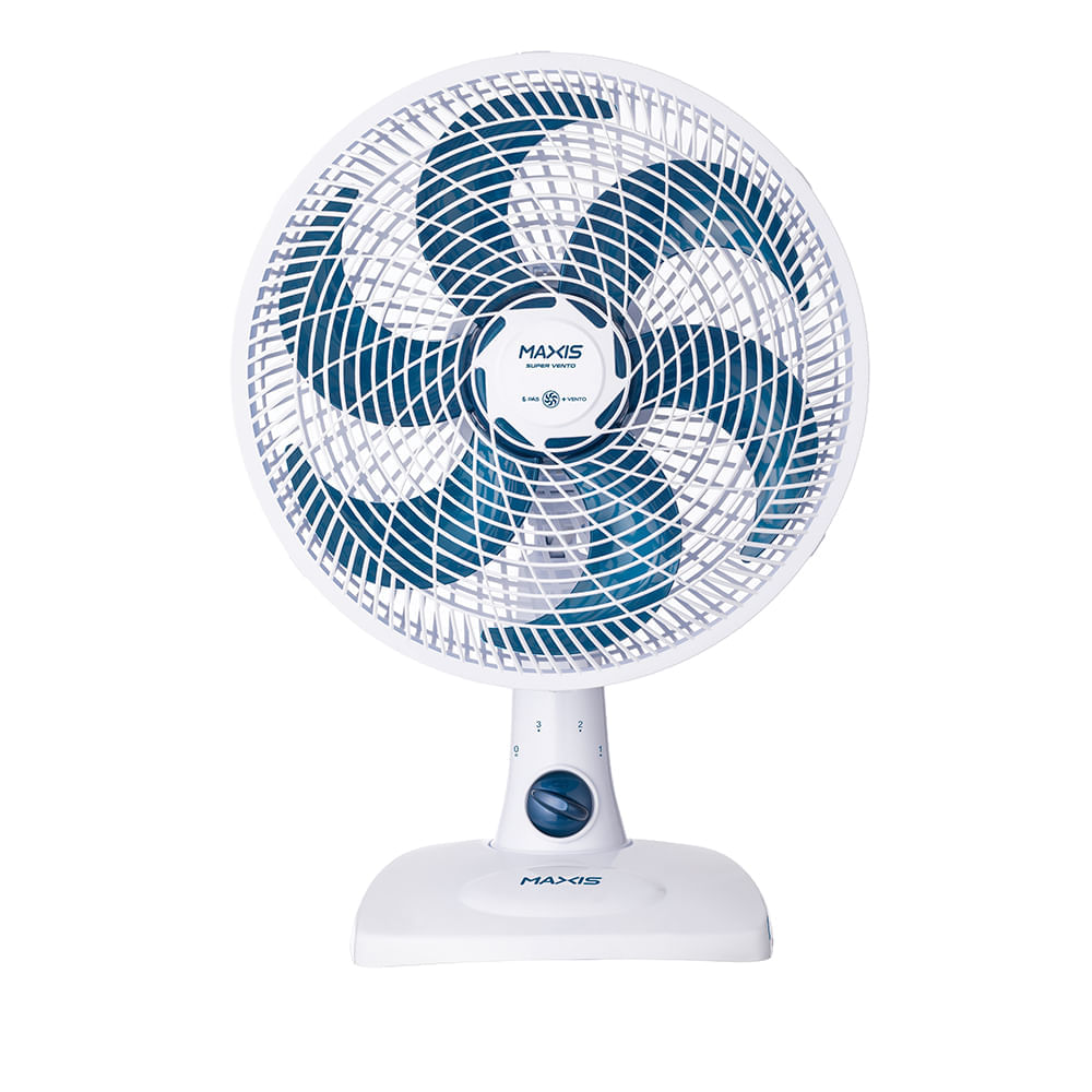 Ventilador V-30-mx-w Maxis 6 Pás Super Power Branco Ventilador V-30-mx-w