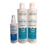 Kit Japinha Anti Ressecamento Capilar Shampoo + Condicionador 500ml + Tônico 120 Ml
