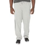 Calça De Moletom Adidas Essentials Fleece Open Hem 3 Listras Masculinas
