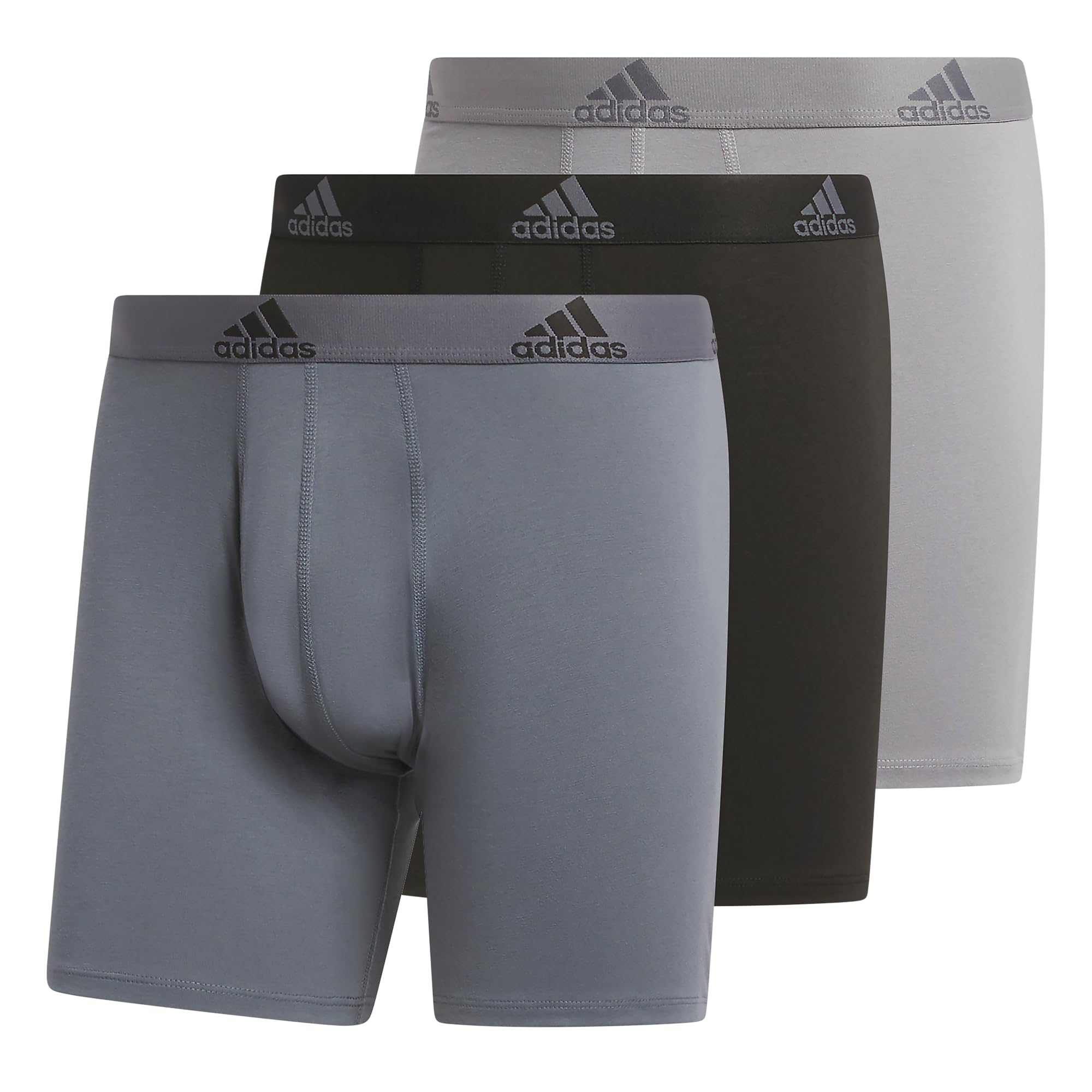 Cueca Boxer Brief Adidas Performance Stretch Cotton