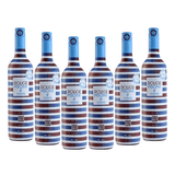 Kit Com 6 Vinhos Tintos Francês Rouge Piscine 750ml