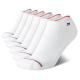 Meias Decotadas Tommy Hilfiger Performance, Pacote Com 6, Femininas, Brancas
