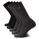 Meias Redondas Calvin Klein Performance Cushion Comfort, 5 Pares