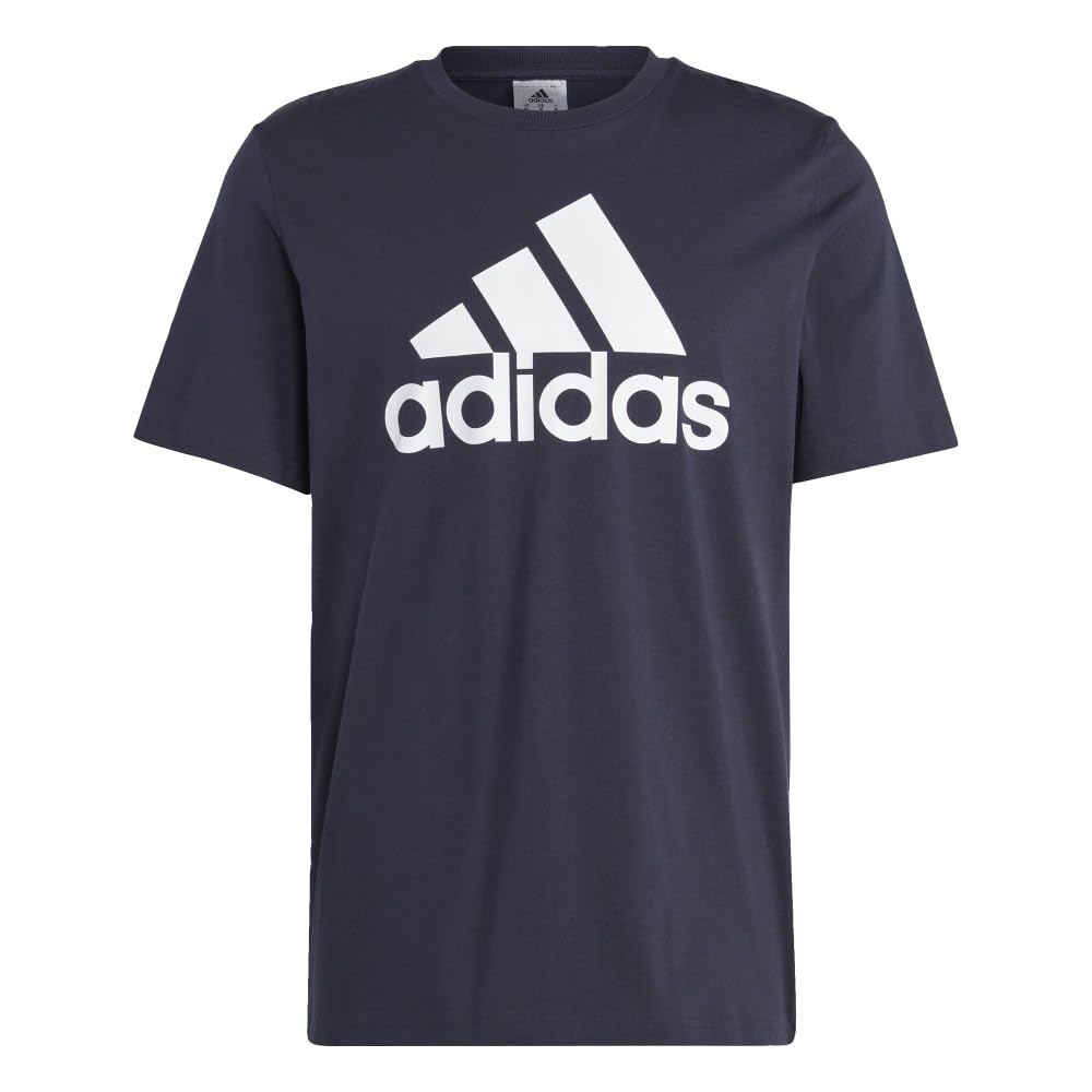 Camiseta Masculina Adidas Essentials De Camisa Única Com 3 Listras