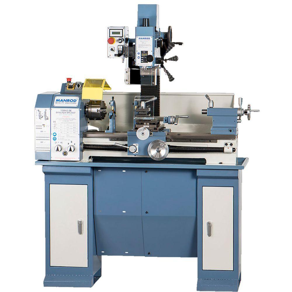 Máquina Multifuncional ( Torno, Furadeira E Fresadora), Capac