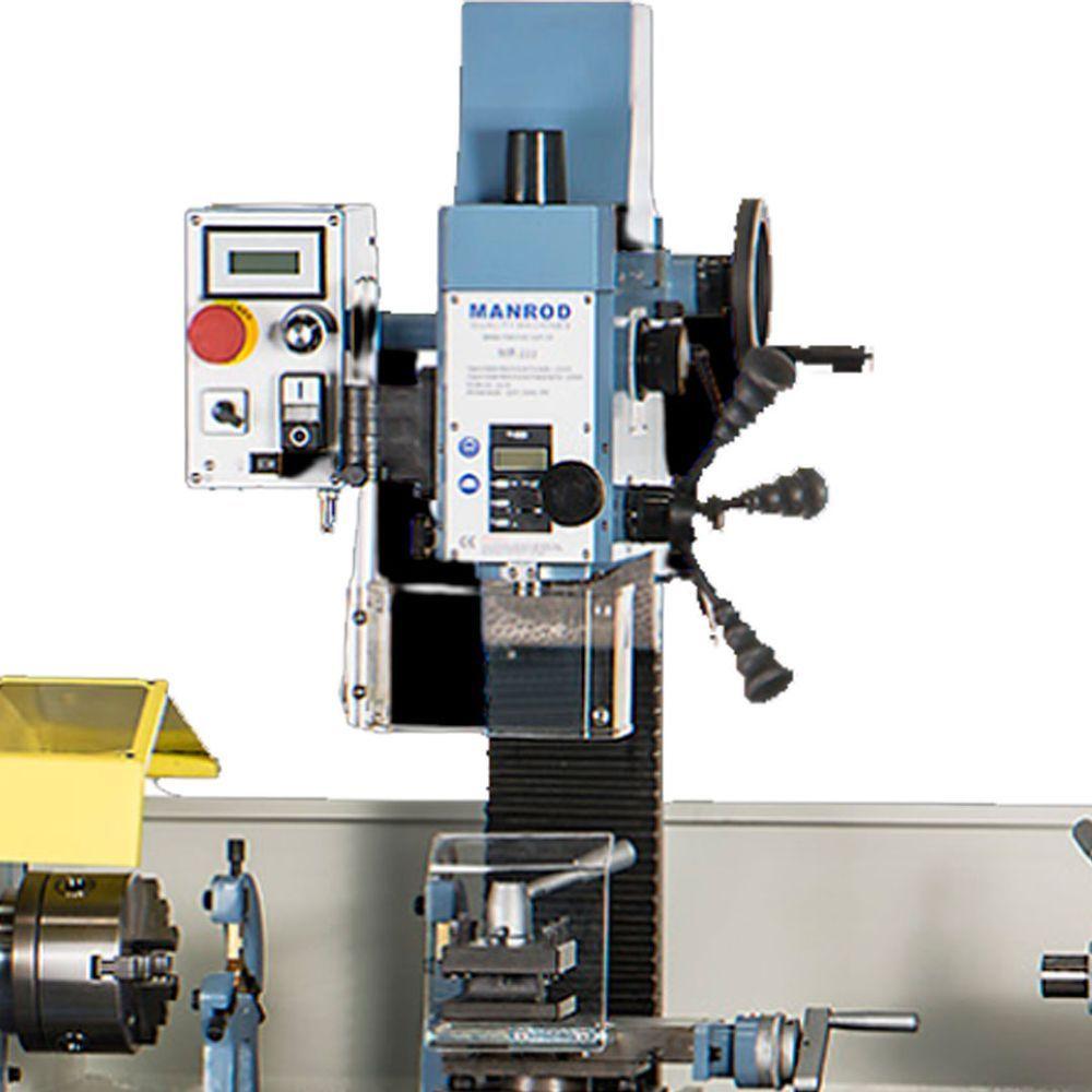 Máquina Multifuncional ( Torno, Furadeira E Fresadora), Capac